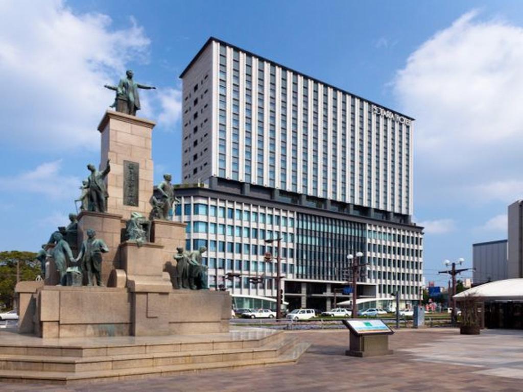 Solaria Nishitetsu Hotel Kagoshima Buitenkant foto