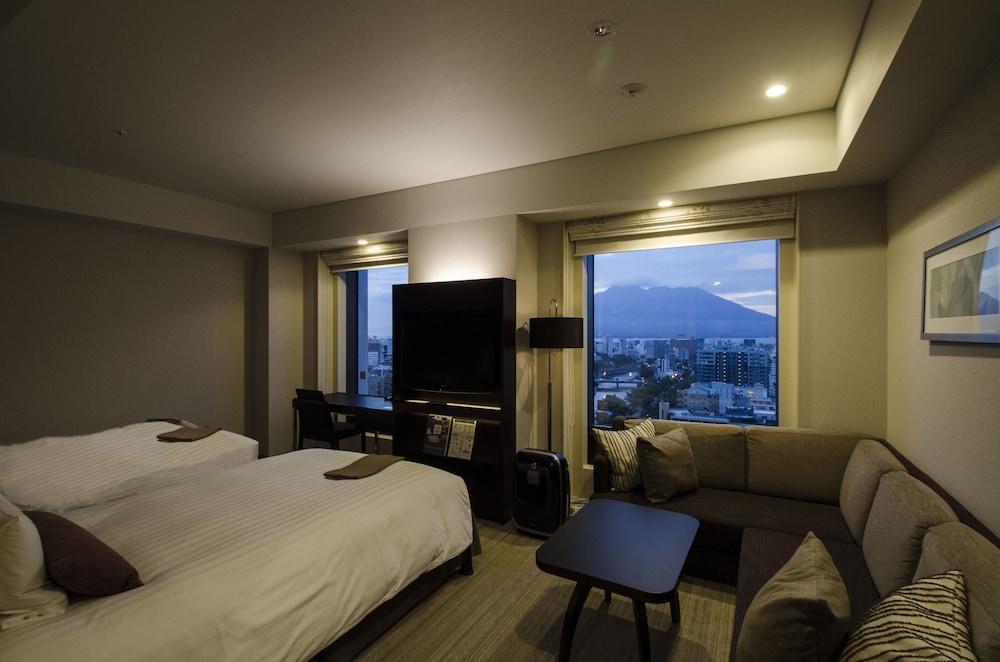 Solaria Nishitetsu Hotel Kagoshima Buitenkant foto